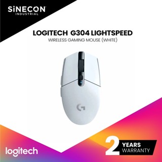 Logitech เมาส์เกมมิ่งไร้สาย G304 LIGHTSPEED™ Wireless Gaming Mouse - WHITE