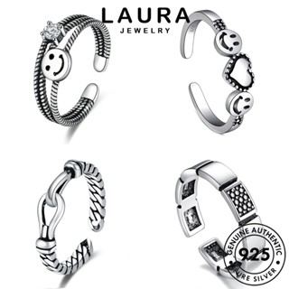 Laura Jewelry แหวนเงิน 925 สไตล์วินเทจ เครื่องประดับ สําหรับผู้หญิง M043