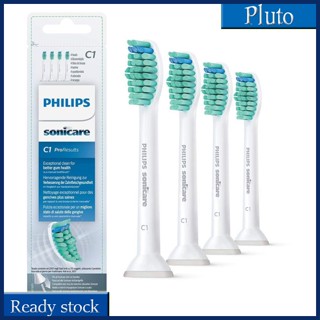 ใหม่ หัวแปรง C1 แบบเปลี่ยน สําหรับ Philips Sonicare C2 Optimized Plaque Control Hx9023 65 4 ชิ้น