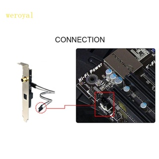 Weroyal การ์ดเสียงดิจิทัล 24Bit 192kHz DAC DTS สําหรับ Windows7810