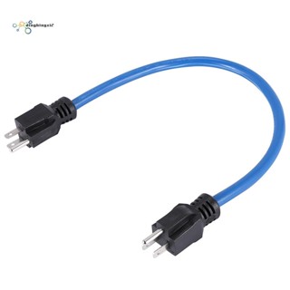 อะแดปเตอร์ปลั๊ก 3Prong เป็นปลั๊กคู่ ตัวผู้ 12AWG 125V สําหรับสวิตช์ถ่ายโอน