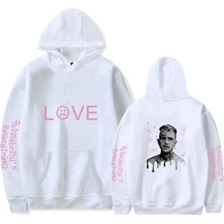 เสื้อกันหนาว มีฮู้ด พิมพ์ลาย Lil peep 2019 สไตล์คลาสสิก ของขวัญวันเกิด สําหรับผู้ชาย