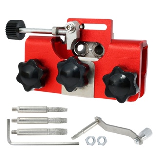 Garden Aluminum Alloy Manual Gift Practical Household Tool Hand Crank Fast Sharpening Chainsaw Sharpener