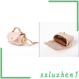 [Szluzhen1] แม่แบบอะคริลิคใส ลายฉลุ แฮนด์เมด สําหรับกระเป๋าใส่เหรียญ 2 ชิ้น