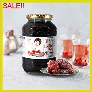 พร้อมส่ง 꽃샘식품 꿀대추차 ชาพุทราผสมน้ำผึ้งเกาหลี Damtuh Honey Jujube Tea 580g