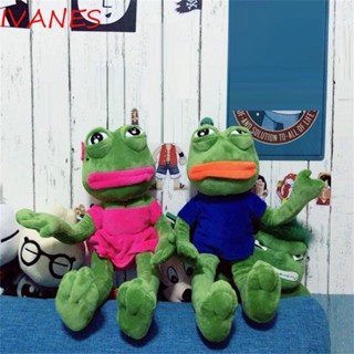 IVANES หมอนตุ๊กตานุ่ม รูปกบเศร้า Pepe สําหรับเด็ก