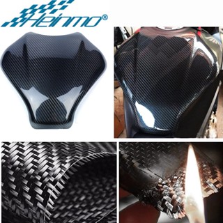 ฝาครอบถังน้ํามันเชื้อเพลิง คาร์บอนไฟเบอร์ 3K สําหรับ Honda 2019-2021 CB650R CBR650R 100%