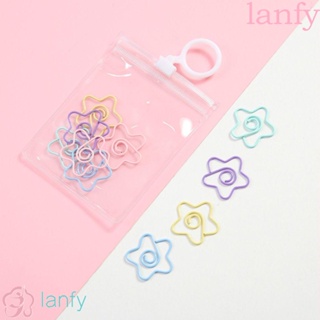 LANFY คลิปหนีบกระดาษ โลหะ รูปตั๋วเครื่องเขียน แบบสร้างสรรค์ สําหรับนักเรียน สํานักงาน โรงเรียน