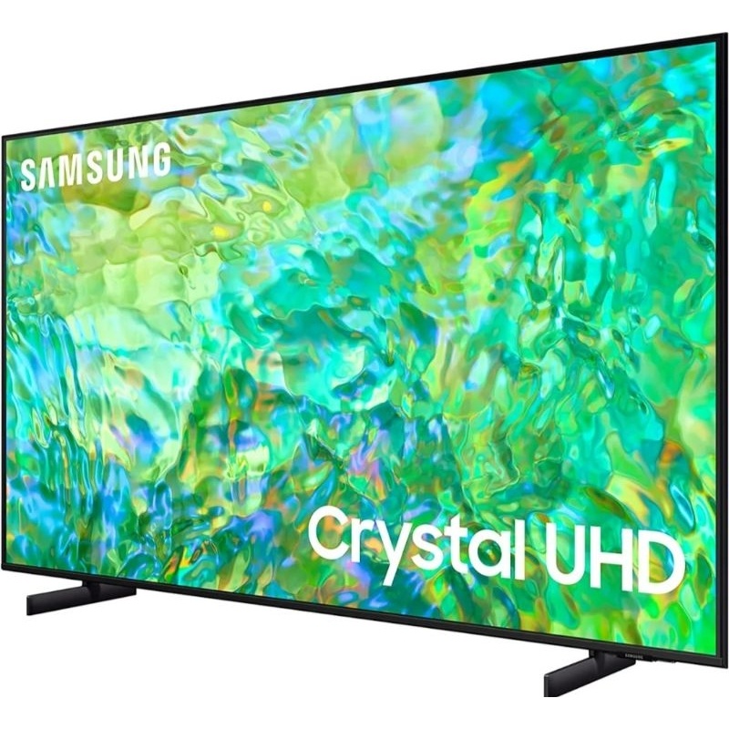 ^YU^ (NEW 2023) Samsung Crystal UHD 4K รุ่น UA85CU8100KXXT ขนาด 85 นิ้ว Black Crystal UHD HJD