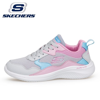 Skechers_ DUAL-LITE รองเท้าผ้าใบลําลอง น้ําหนักเบา ระบายอากาศ ดูดซับแรงกระแทก คุณภาพสูง สําหรับผู้ชาย ผู้หญิง เหมาะกับการวิ่ง