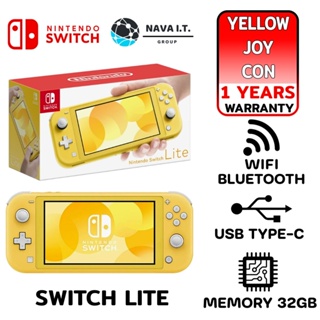 COINSคืน15%⚡FB9JMZV6⚡ NINTENDO SWITCH LITE CONSOLE YELLOW JOY-CON รับประกันศูนย์ 1ปี