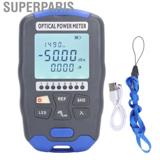 Superparis Fiber Optic Power Meter  VFL Visual Fault Locator 50KM Automatic Shut Down ABS  for