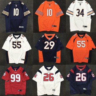 เสื้อกีฬารักบี้แขนสั้นลําลอง ลายทีมชาติฟุตบอล Nfl Jersey American Football Jersey เหมาะกับฤดูร้อน สไตล์ยุโรป และอเมริกา สําหรับผู้ชาย