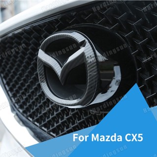 โลโก้รถยนต์ ด้านหน้า และด้านหลัง ดัดแปลง อุปกรณ์เสริม สําหรับ Mazda CX5 2017-2023 CX5 CX-5