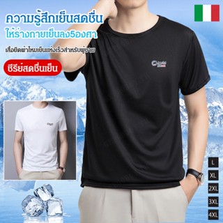 เสื้อยืดแขนสั้น ผ้าตาข่าย แบบแห้งเร็ว สําหรับผู้ชาย