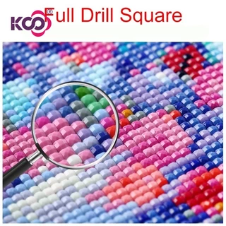 【KS Customize】ชุดงานจิตรกรรมเม็ดบีด ทรงเพชรกลม ทรงสี่เหลี่ยม ขนาดใหญ่ 5D DIY สําหรับตกแต่งบ้าน 11 ชิ้น