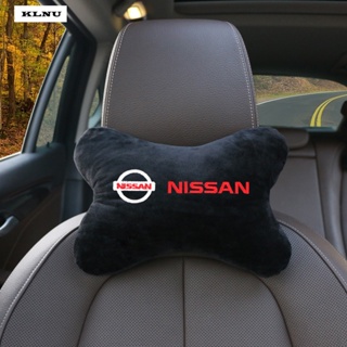 Klnu หมอนรองคอ รูปกระดูกสุนัข อุปกรณ์เสริม สําหรับรถยนต์ Nissan