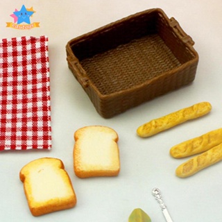 [Edstars] อาหารจิ๋ว ขนมปัง ผลไม้ แกล้งทําเป็น บ้านตุ๊กตา 12 หรือ 1:6 ของเล่นแกล้งทําเป็น