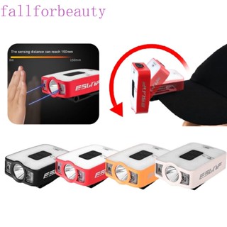 FALLFORBEAUTY ไฟ LED XPG + COB ไฟทํางาน ไฟฉุกเฉิน แบบชาร์จไฟได้ สําหรับตกปลา