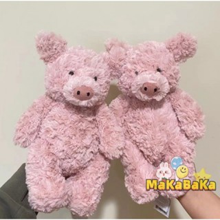 [พร้อมส่ง] ตุ๊กตาหมูบาร์นาบัสน่ารัก ผ้ากํามะหยี่ขนนิ่ม สีชมพู ของขวัญวันเกิดวันวาเลนไทน์ สําหรับเด็ก