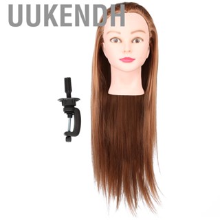 Uukendh Wig Hair Mannequin Head Styling Braiding Salon Training Practice M 2BD