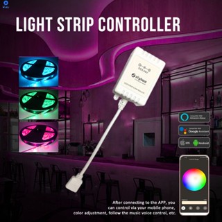 [คลังสินค้าพร้อม] Tuya Zigbee Dimmer Smart Rgb Light With Controller Mobile Phone App Control 【bluey】