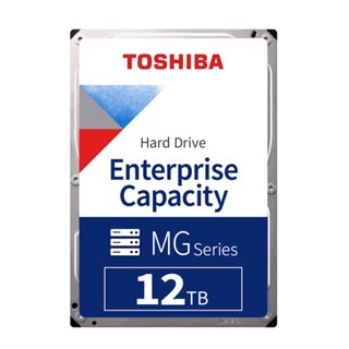 Toshiba ฮาร์ดไดรฟ์ภายใน HDD (12TB) MG Series 3.5 นิ้ว MG 7200rpm 256MB SATA MG07ACA12TE