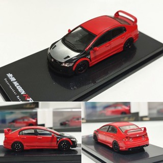 【ราคาถูก】1: 64 Honda Civic FD2 Type-R Honda Mugen Unlimited Edition ของเล่นสําหรับเด็ก โมเดลรถยนต์