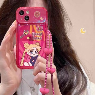 เคสโทรศัพท์มือถือ TPU ฝาพับ ลายไดโนเสาร์ เซเลอร์มูน หัวใจ พร้อมกระจกแต่งหน้า และที่ตั้งวาง พับได้ สําหรับ iPhone 11 Pro Max XS XR X 6 6S 8 7 Plus SE 2 3