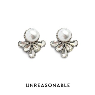 ต่างหูมุก ต่างหูคลิป ต่างหูก้านเงินแท้ น้ำหนักเบา สวยใส่สบาย Unreasonable Accessories UA0464-01