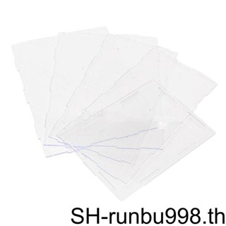(runbu) กล่องอะคริลิคใส กันฝุ่น สําหรับใส่จัดเก็บของ 17x11x6 ซม.