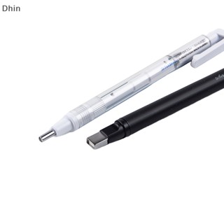 [Dhin] Tom MONO Zero Mechanical Eraser Refillable Pen Shape Sketching Paing High Gloss Rubber Press Type School Stationery COD