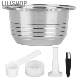 Lilishop Coffee Pod  230ml 304 Stainless Steel Durable Filter Hemispherical for Office Cafe Home