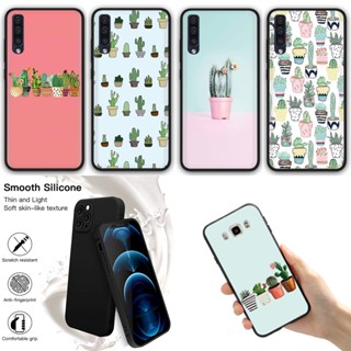 เคสซิลิโคนนิ่ม ลายต้นกระบองเพชร CC3 สําหรับ Samsung A10 A20 A30 A10S A20S A30S A40S A50 A50S A70 A71