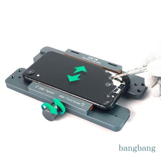 Bang 3-in-1 เครื่องมือแยกหน้าจอ อลูมิเนียมอัลลอยด์ เครื่องมือถอดชิ้นส่วนโทรศัพท์มือถือ เครื่องมือซ่อมโทรศัพท์ ที่วางซ่อมแม่พิมพ์ ขนาดกะทัดรัด -s