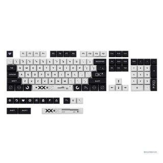 Lucky ปุ่มกดคีย์บอร์ด PBT พิมพ์ลายย้อมสี 118 คีย์ สําหรับ MX Switches Mechanical Keyboard