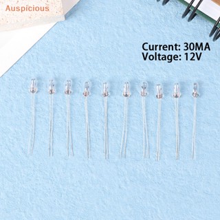 [มงคล] ไฟแดชบอร์ดรถยนต์ 10 ชิ้น | หลอดไฟ T3 Led สําหรับติดรถยนต์ | หลอดไฟ LED 12 โวลต์ สําหรับรถยนต์