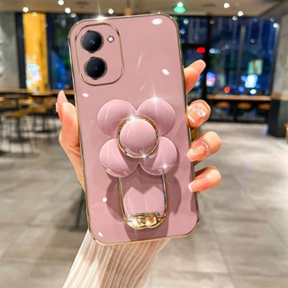 เคสโทรศัพท์มือถือแบบนิ่ม TPU กันกระแทก ลายกังหันลม 3D พร้อมที่ตั้งวาง บางมาก สําหรับ Vivo Y36 4G Y78 5G Vivo Y78 Plus Vivo Y35 2022