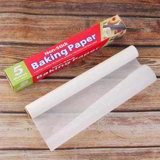 กระดาษไขรองอบกล่องแดง Baking Paper กว้าง 30cm ยาว 5เมตร, 10เมตร, 20เมตร
