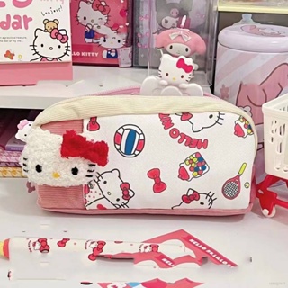 Yyds Sanrio กล่องดินสอ พิมพ์ลายการ์ตูน Hello Kitty น่ารัก ความจุขนาดใหญ่ สําหรับนักเรียน เครื่องเขียน