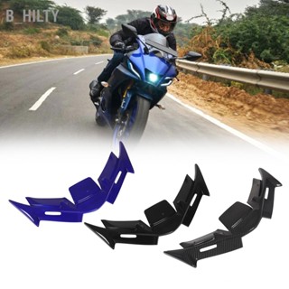 B_HILTY รถจักรยานยนต์ด้านหน้าFairing Winglet ABS Wearproof Aerodynamic Fairing WingสำหรับYZF R15 V4 2022 ขึ้นไป