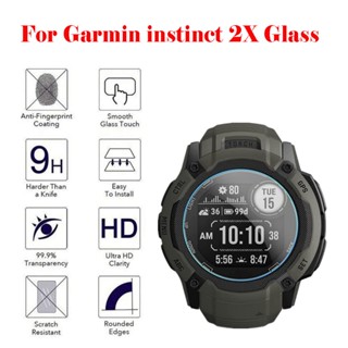 สําหรับ Garmin instinct 2X สมาร์ทวอทช์ ฟิล์มกระจกนิรภัย HD ฟิล์มป้องกัน กระจก