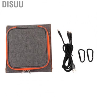 Disuu 10W 5V Solar Panel  3 Folding 22% Conversion Efficiency Outdoor