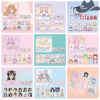 Bliss สติกเกอร์ ลายกราฟฟิตี้ Make a Face ใช้ซ้ําได้ สําหรับตกแต่งสมุด DIY