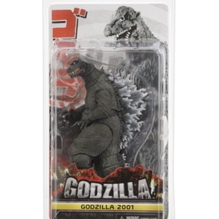 Neca Movie Version 2001 Godzilla Monster Godzilla กล่องขยับได้ 2GBW ขนาด 23 ซม.