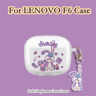 【ของแท้】เคสหูฟัง แบบนิ่ม ลายการ์ตูนดิสนีย์ สําหรับ LENOVO F6 F6