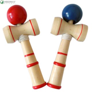 Needway ลูกบอลไม้ Kendama Coordinate สไตล์ญี่ปุ่น ของเล่นเสริมการเรียนรู้ สําหรับเด็ก