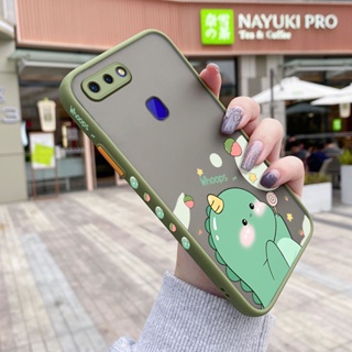 เคสโทรศัพท์มือถือ ซิลิโคนนิ่ม กันกระแทก ลายการ์ตูนไดโนเสาร์น้อยน่ารัก สําหรับ OPPO R15 R15 Pro R17