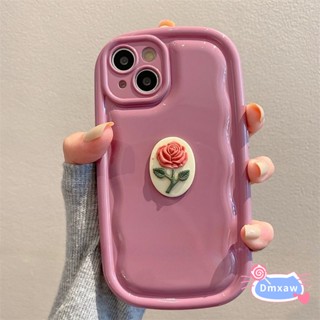 เคสโทรศัพท์มือถือ ซิลิโคนนิ่ม กันกระแทก ลายดอกกุหลาบ สําหรับ Xiaomi 13 12 Pro 12X Mi 11 Lite 10 Lite 10S