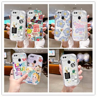 เคส oppo a5s เคส oppo a12 เคส oppo a7 เคสโทรศัพท์มือถือแบบใส ลายครีม สําหรับ oppo a5s a12 a7